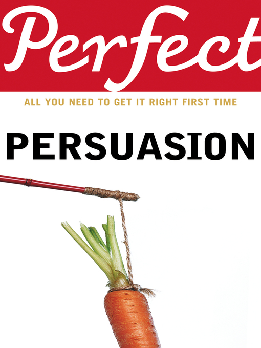 Title details for Perfect Persuasion by Richard Storey - Wait list